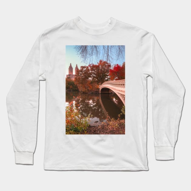 Central Park Fall 4 Long Sleeve T-Shirt by igjustin